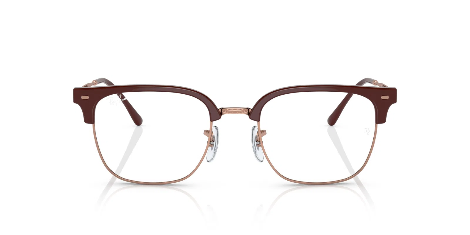 Ray-Ban New Clubmaster 7216 Eyeglasses - Blue On Gunmetal - view 67